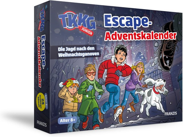 FRANZIS TKKG Junior Escape-Adventskalender ab 8 Jahren - Bild 1