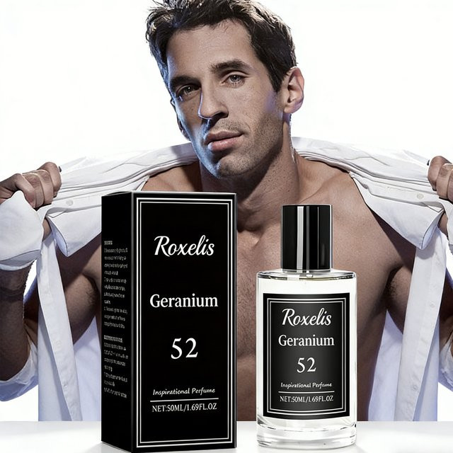 ROXELIS Geranium Duft, 50 ml, Herren, Blumig - Bild 1