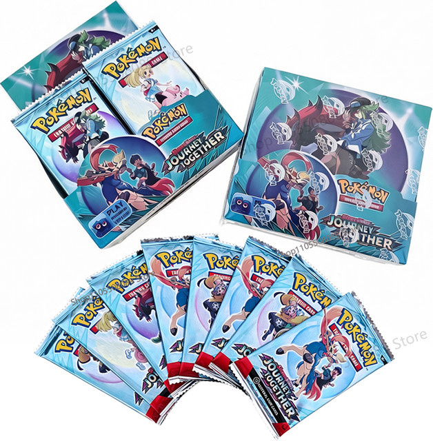 Pokémon Scarlet & Violet Journey Together TCG Erweiterungs-Booster-Box, Sammelkarten, Englische Version, ab 6 Jahren - Bild 1
