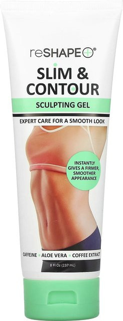 Reshape Plus Slim & Contour Modelliergel, 237 ml, mit Koffein und Aloe Vera - Bild 1