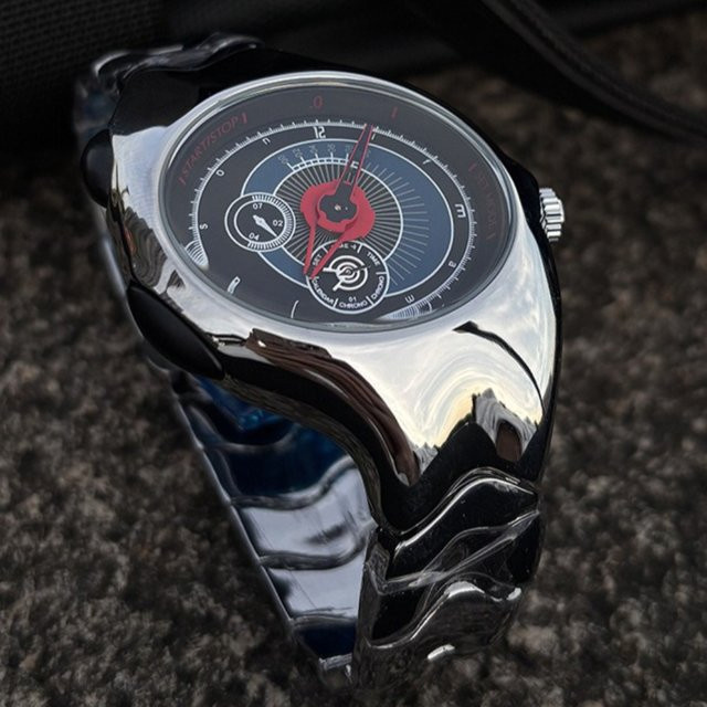 STARPERISH Armbanduhr Quarz, Edelstahl, Silber, Oval, Herren - Bild 1