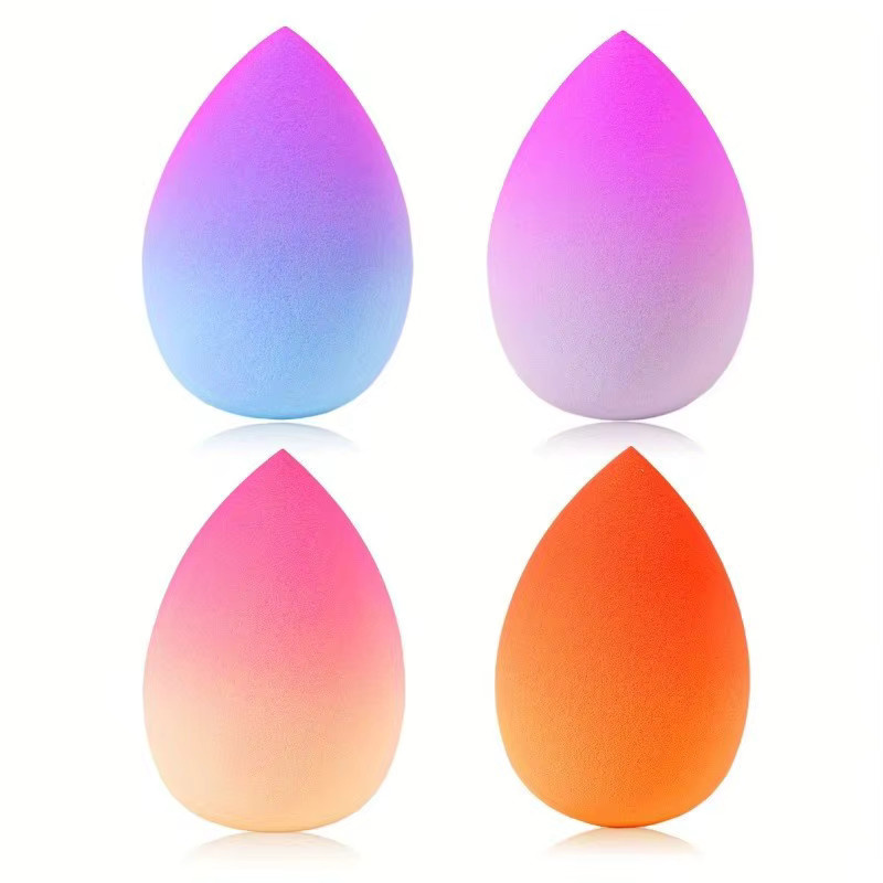 Make-up-Schwamm mit Farbverlauf, Kosmetik-Puff für Nass- und Trockengebrauch - Bild 1