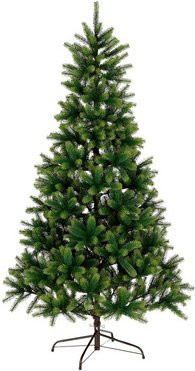 CASAYA Kunstweihnachtsbaum Nagoya in Grün mit 922 Spitzen, Durchmesser: 108 cm, Höhe: 180 cm - Bild 1