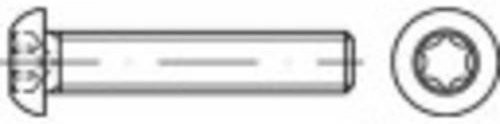 TOOLCRAFT Linsenschrauben M5 10mm T-Profil aus Stahl, galvanisch verzinkt, Silber, 500 Stück - Bild 1