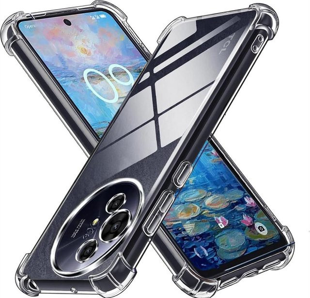 Stoßfeste TPU Handyhülle für TCL 50 Pro NXTPAPER in Transparent - Bild 1
