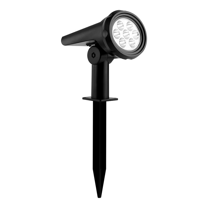 SHENZHITECH Solar-Spotlicht als dimmbare Bodenleuchte in Schwarz für Garten und Landschaftsbeleuchtung - Bild 5