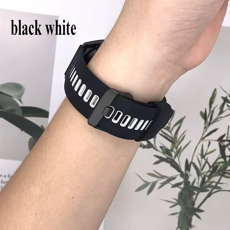 Uhrenarmband Silikon, 22 mm, 20 mm, Unisex - Bild 4