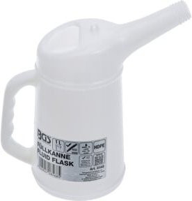 BGS Füllkanne 8568 in Weiß, 1 l - Bild 1