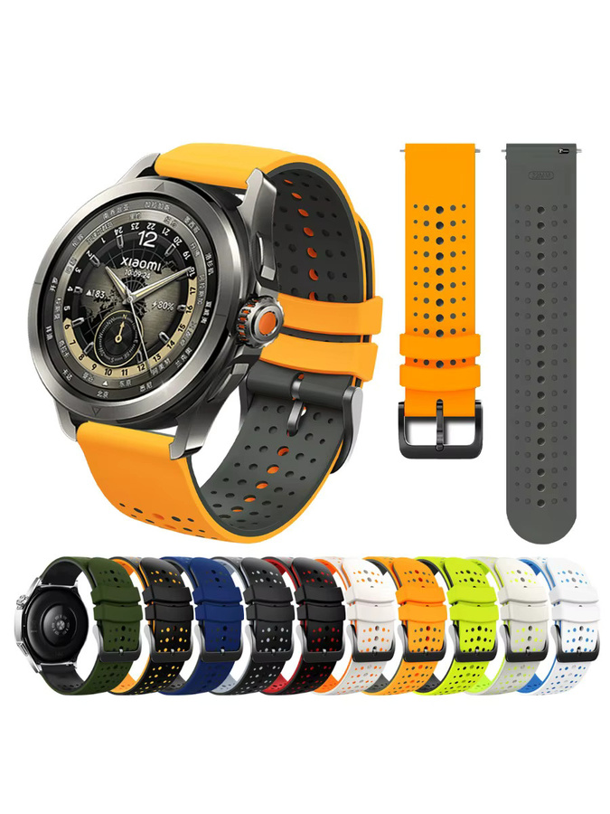 Xiaomi Uhrenarmband Silikon, 22 mm, Bunt - Bild 6