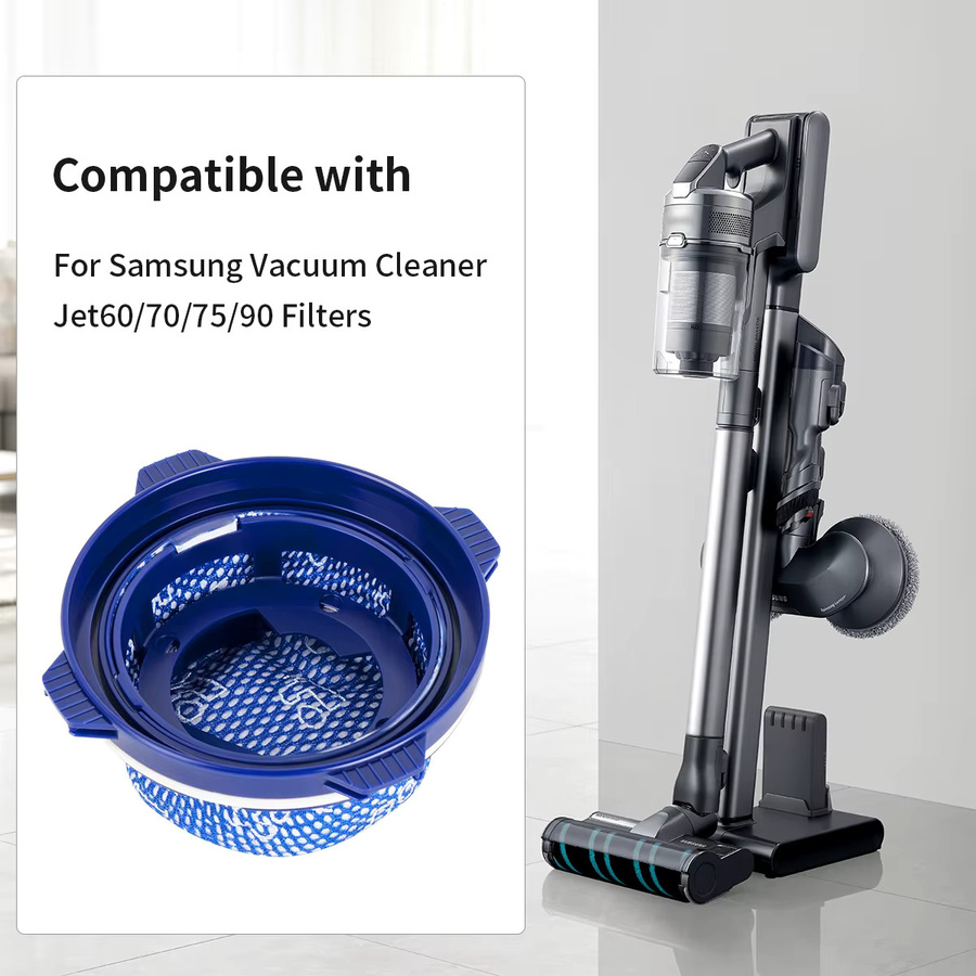 Samsung Staubsaugerfilter für Jet 75, Jet 90, Jet 70, Jet 75+, Jet 60, Farbe: Blau, ersetzt Teilenummer DJ97-02649A - Bild 6