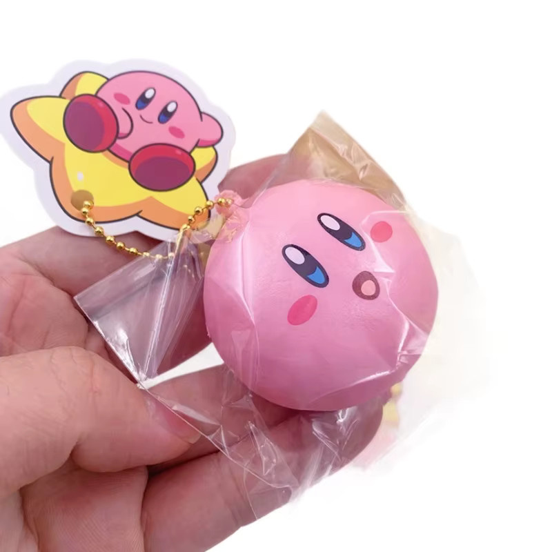 Bandai Kirby Star Dekompressionsspielzeug, Squishy, weiche Simulationsbrot-Form - Bild 2