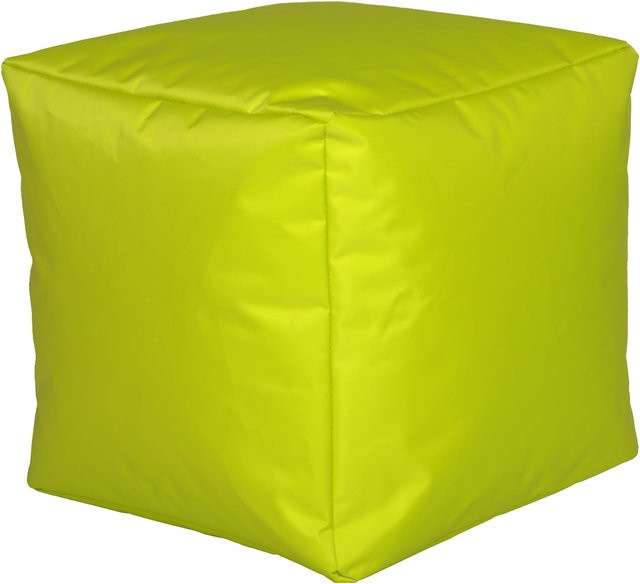 Licardo Sitzwürfel Soft Body in Limone mit Nylon-Bezug B/T/H: 40 x 40 x 40 cm - Bild 1