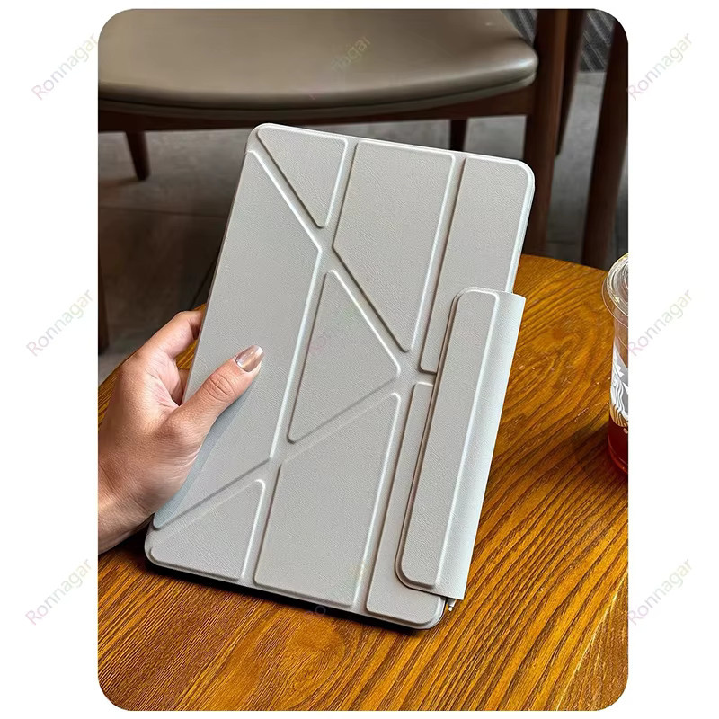 Y-Folding Smart Case für Honor Pad X7 8,7 Zoll in Blau mit PU Leder Standfunktion und Sleep-Wake-Funktion - Bild 2