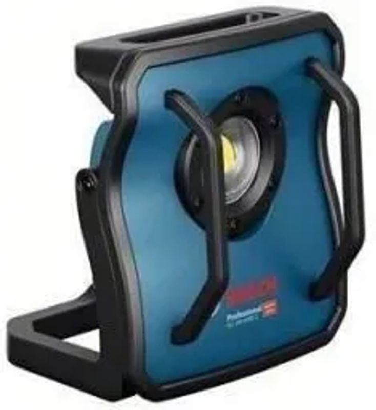 Bosch Akku-Lampe GLI 18V-4000 C LED Arbeitsleuchte mit Bluetooth und Fernbedienung in Blau/Schwarz - Bild 2