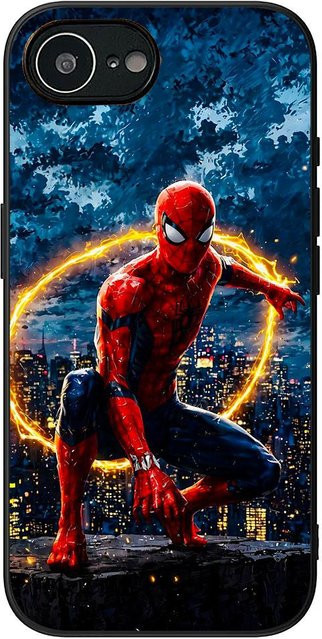 Spiderman Marvel Handyhülle für Samsung Galaxy S22 S21 S20 FE Ultra S9 Plus A13 A22 M21 M31 M55 M15 in Multicolour - Bild 1