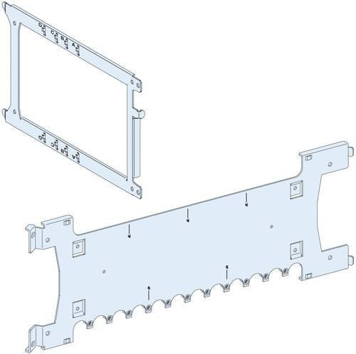 Schneider Electric LVS03423 PrismaSeT-P Montageplatte in Weiß für 3-4x NSX/NSX Vigi100-250 - Bild 1