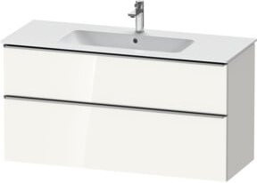 Duravit Waschtischunterschrank D-Neo in Weiß, 1 Schrank und 1 Auszug - Bild 1