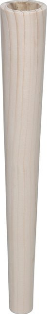 Dieda Möbelfuß Rund aus Fichte in Beige und Braun, Durchmesser: 55 mm, Höhe: 400 mm - Bild 1