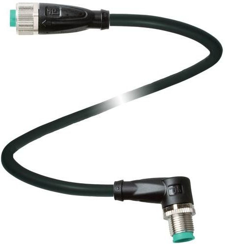 Pepperl+Fuchs 240778-0005 Sensor-Aktor-Steckverbinder konfektioniert, Farbe: Schwarz, Länge: 5 m, Polzahl: 4 - Bild 1