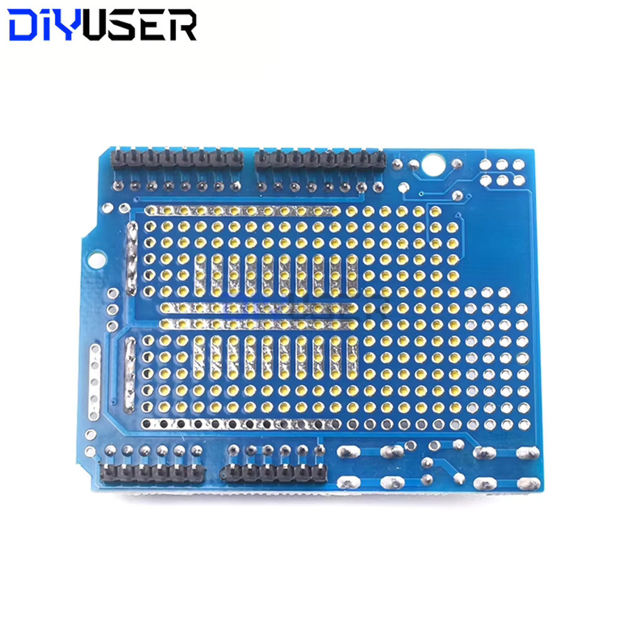 DIYUSER UN0 Proto Shield Erweiterungsboard-Kit SYB-170 mit Mini-Steckbrett in Blau für Elektronik-Prototypen - Bild 2