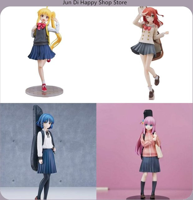 Bandai Anime Figur Bocchi der Fels Kessoku Band Standing Pose Statue - Bild 1