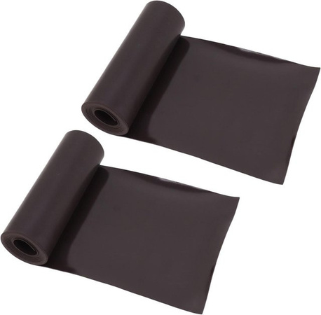 2 Stück Magnetischer Kamin Zugluftstopper von KONNWEI in Schwarz, B: 101,6 cm, H: 15,24 cm