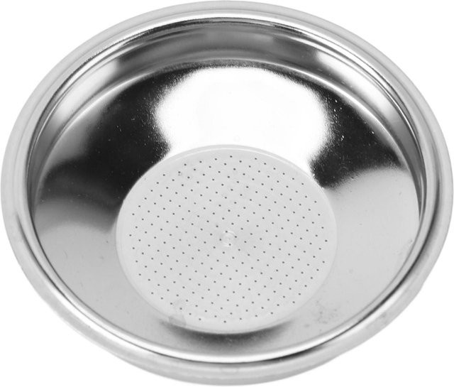 CosyHome Kaffee Siebträgerkorb aus Edelstahl, einlagiges Kaffeefilterkorb mit feinem Netz, Silber/Grau, Durchmesser: 51 mm - Bild 1