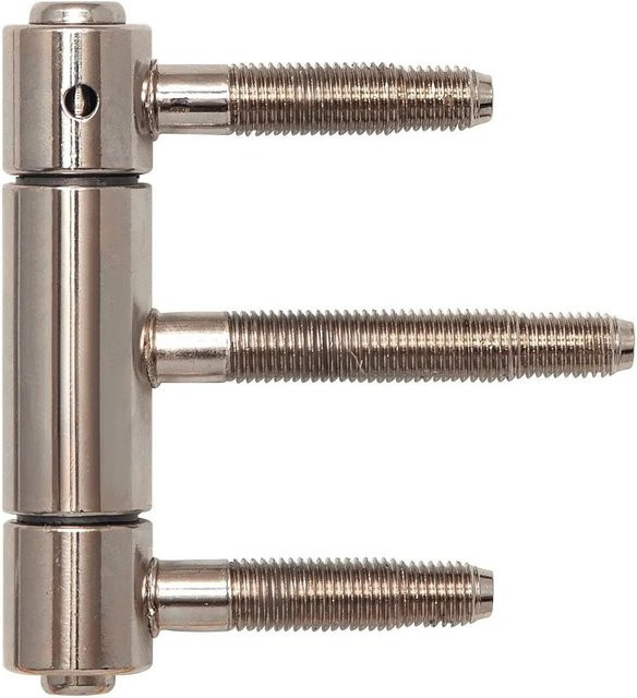 SFS Herkula-Band 3-teilig ø 20 mm mit Aushängesicherung aus vernickeltem Stahl in Silber - Bild 1