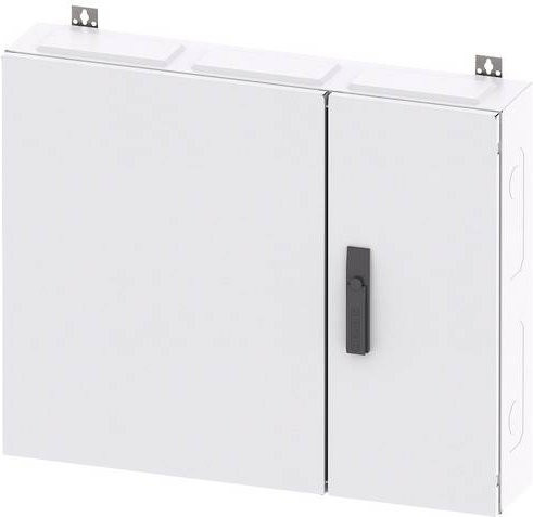 Siemens Installationsverteiler aus Stahl in Grau B: 80 cm, T: 65 cm, H: 14 cm - Bild 1