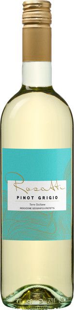 Rosatti Pinot Grigio Weißwein, Sizilien, 0,75 l - Bild 1