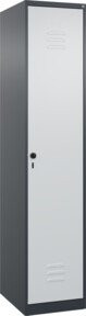 C+P Spind Classic PLUS Spind mit 1 Abteil in Anthrazitgrau und Lichtgrau, H x B x T: 185 x 40 x 50 cm - Bild 1