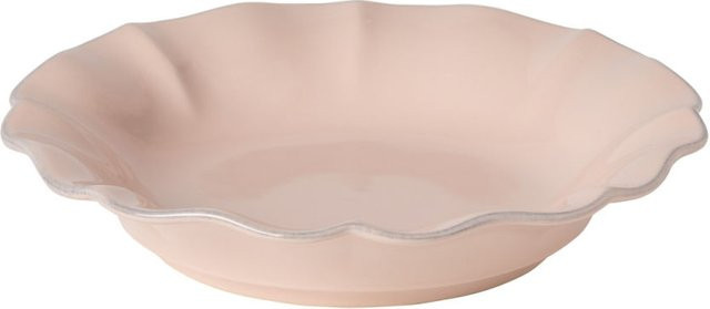 Costa Nova Pacifica Tiefer runder Teller aus Keramik, Pink, 12er Pack - Bild 1