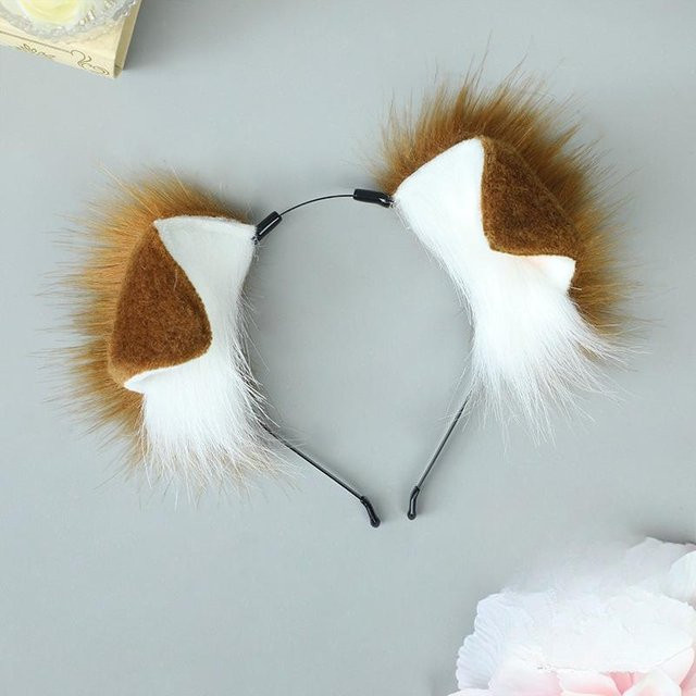 YIRAN Halloween Hundekopf und Schwanz Anzug Shiba Inu, Cosplay Requisiten - Bild 1