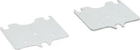 Bito Unterlegbleche für Stützentyp P4-6, Farbe: Silber, Breite: 150 mm, Tiefe: 105 mm, verzinkt - Bild 1