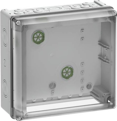 Spelsberg AK-F/DMS 14 L-t Universal-Gehäuse aus Kunststoff in Grau und Transparent, B/T/H: 31,5 x 30,0 x 14,7 cm - Bild 1
