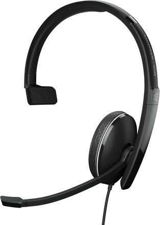 EPOS ADAPT 135 USB II Sennheiser Mono-Headset On-Ear in Schwarz mit USB-A und 3,5 mm Klinke - Bild 1
