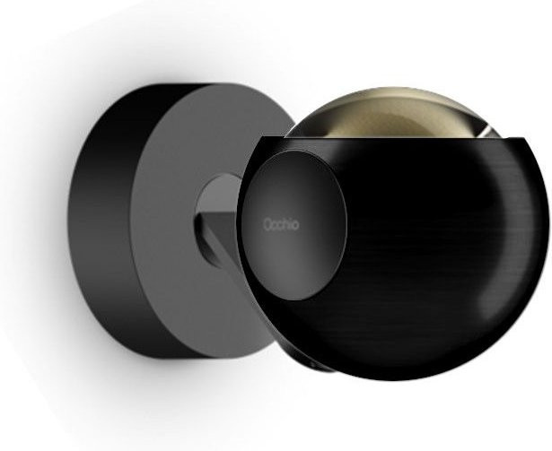Occhio io 3d pico up C LED-Wand- und Deckenleuchte in Schwarz matt mit warmweißem Licht (2700K) - Bild 1