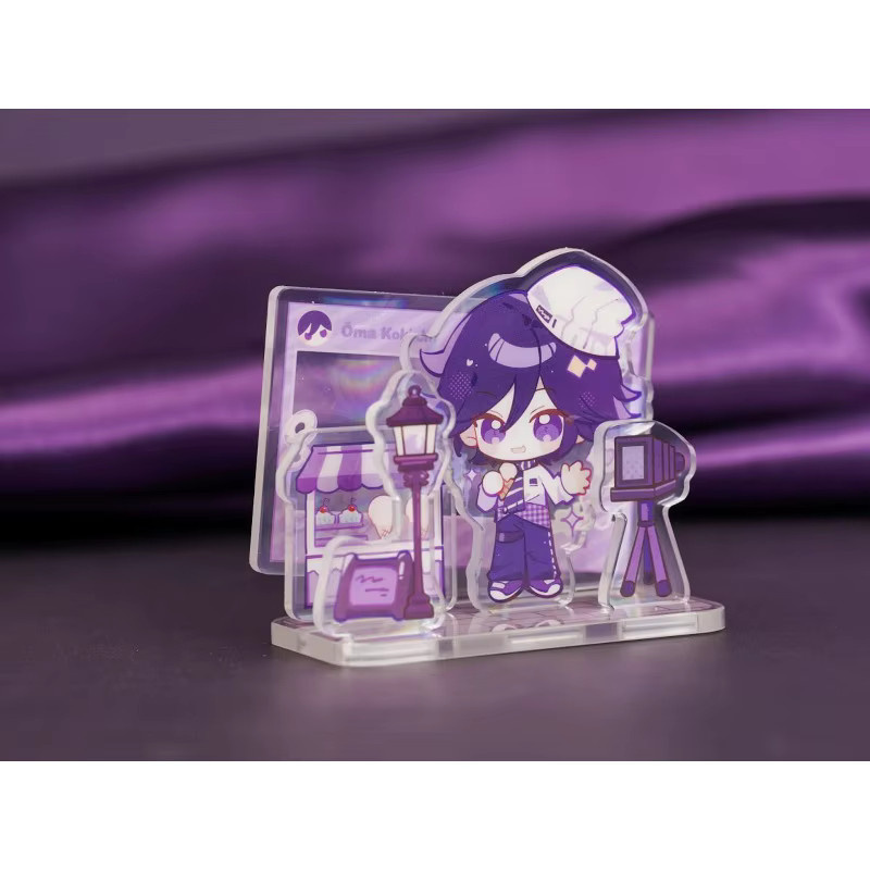Bandai Danganronpa Kokichi Oma Acryl-Ständer, Einzelfigur, Lila - Bild 2