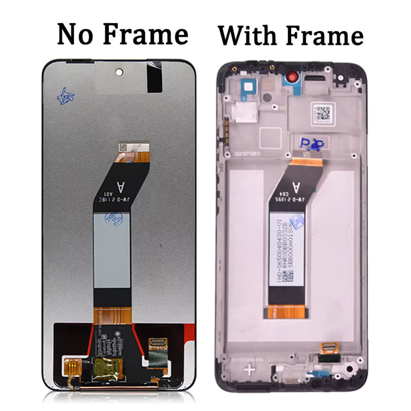 Xiaomi Redmi 10 LCD Display mit 6,5 Zoll Touchscreen Digitizer Montage in Schwarz - Bild 3