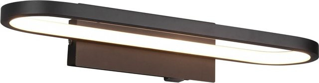 Trio LED-Wandleuchte Gianni in Schwarz Matt, B/T/H: 400 x 75 x 148 mm - Bild 1