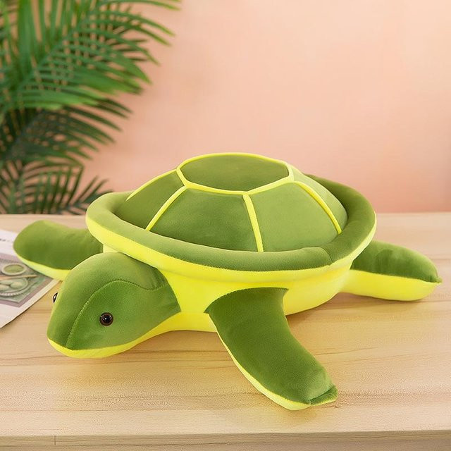 Schildkröte Plüschtier, Simulation Tier, 30cm, Grün - Bild 1