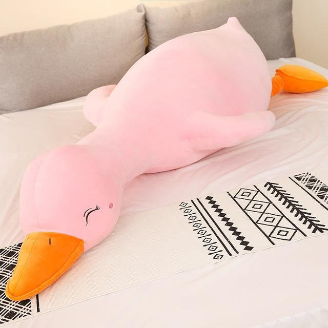 Kidsly Ente, Plüschmatte, Stofftierkissen, 90-140 cm, ab 12 Jahre - Bild 1