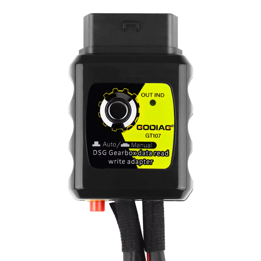 GODIAG GT107 + GT105 II DSG Plus Getriebedatenadapter für DQ250, DQ200, VL381, VL300, DQ500 und DL501 - Bild 3
