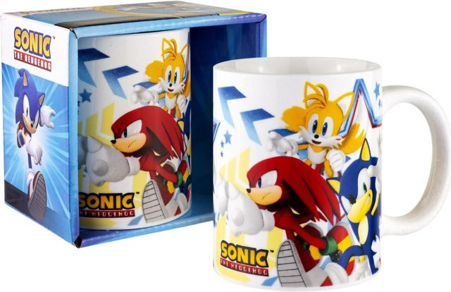 Coriex Keramiktasse Sonic in Blau und Multicolour, 350 ml - Bild 1