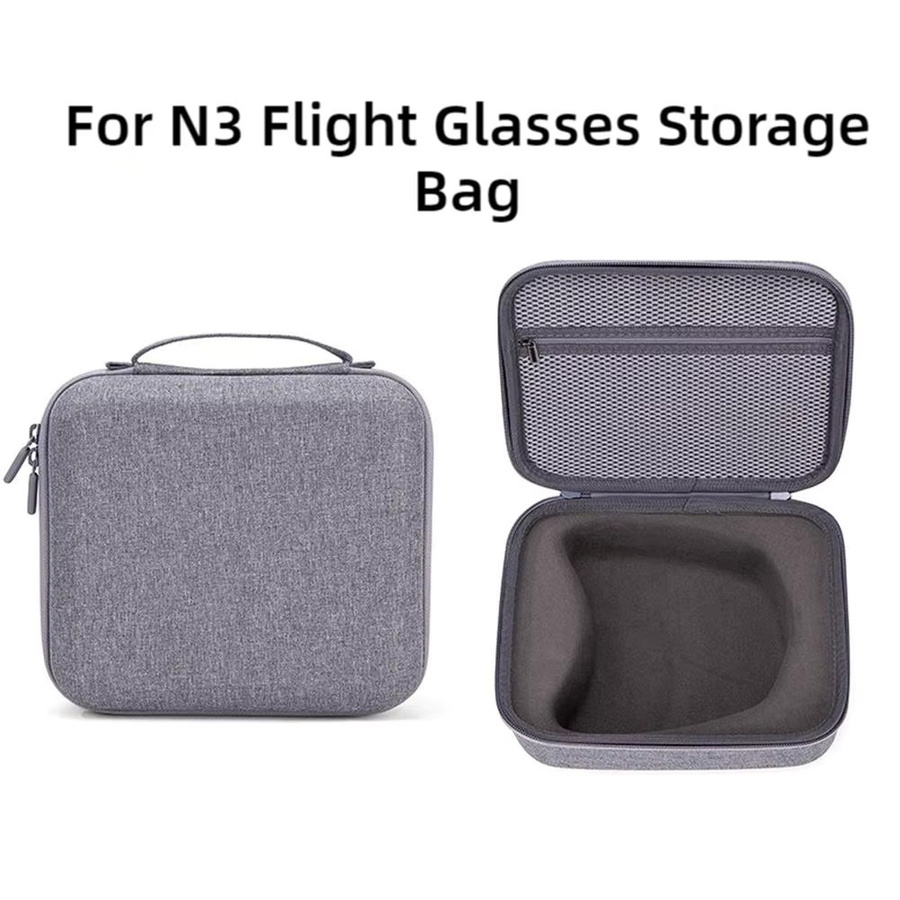DJI Schutzbox für DJI Brille N3 und DJI Neo Drone, wasserdichte und stoßfeste Tragetasche, Grau - Bild 4