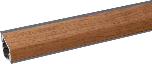 Kaindl Wandabschlussleiste Nuss Butcherblock Braun B: 63,5 cm, H: 2,4 cm - Bild 1