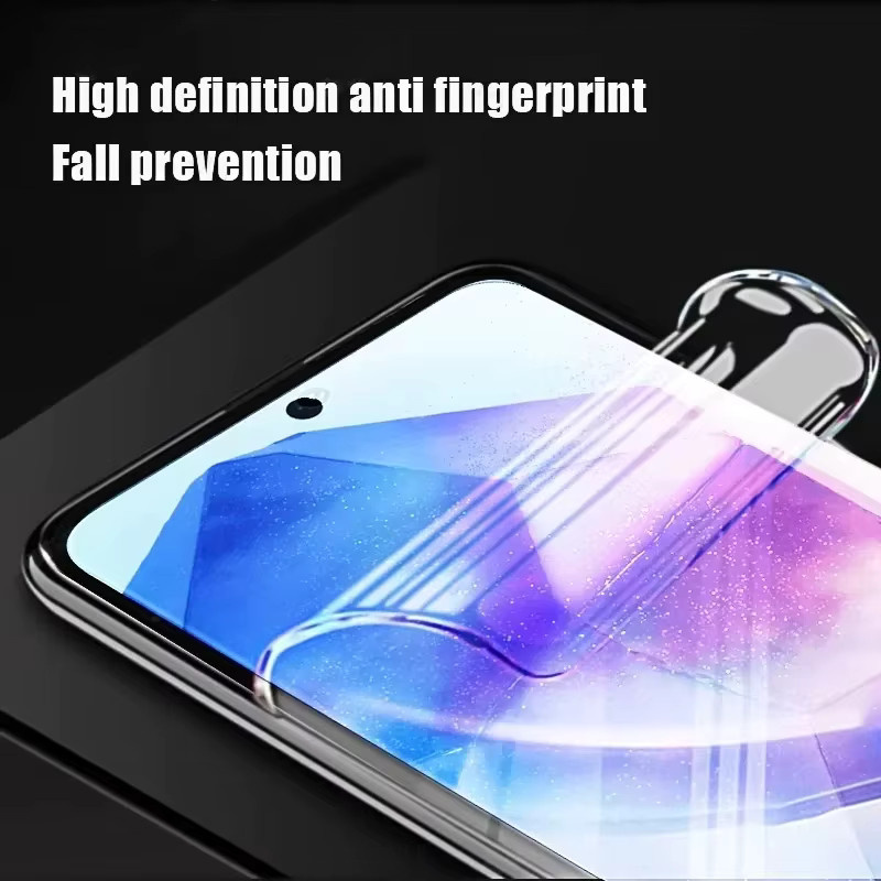 Hydrogel-Displayschutz Folie für Xiaomi Poco X6 F6 X5 F5 Redmi Note 12 13 9 10 11 15 14 Pro 10C transparent - Bild 2
