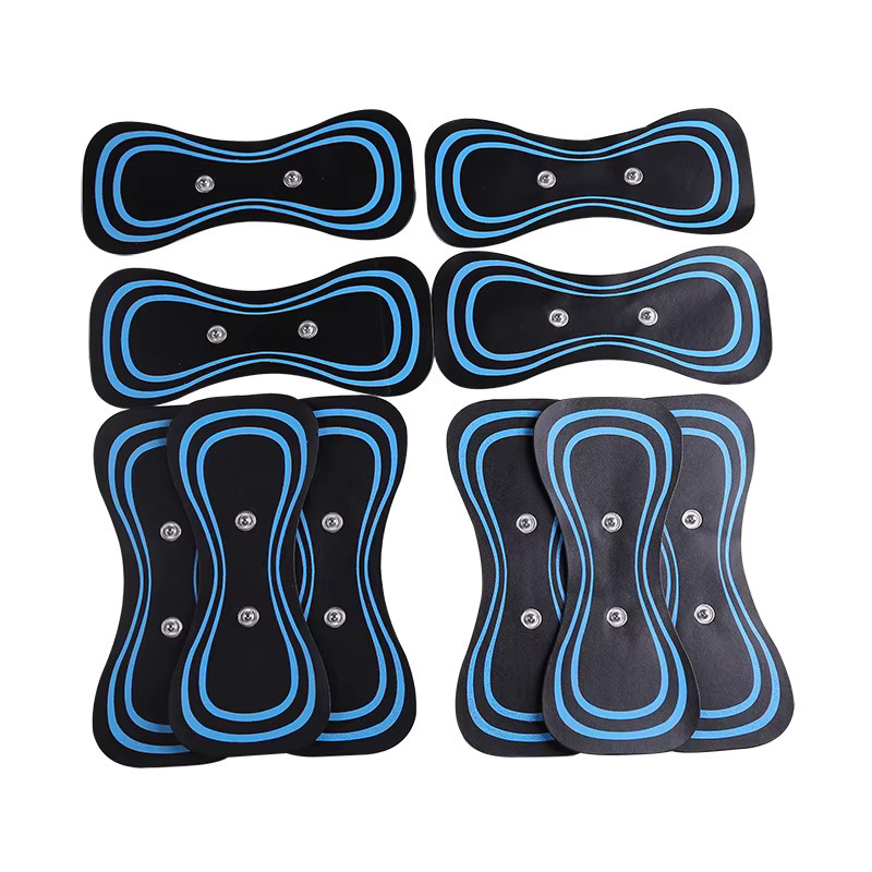 Yinhang Elektrodenpads für TENS Massagegeräte in Schwarz, Ersatz Gel-Pads für Muskelstimulatoren und Nackenmassagegeräte - Bild 2