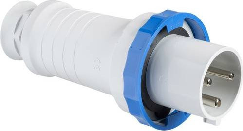 Schneider Electric CEE Stecker 63A 250V in Weiß - Bild 1