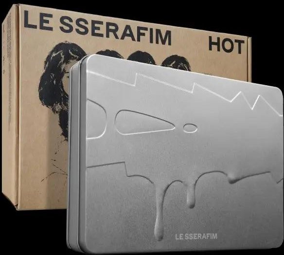 LE SSERAFIM, 5. Mini-Album, TIN-CASE-Version, CD - Bild 1
